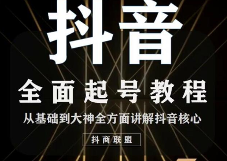 2020最新抖音课程：起号基础+账号类型定位+视频搬运发送处理-599资源坊