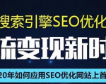 SEO搜索引擎优化总监实战VIP课堂【透析2020最新案例】快速实现年新30W-599资源坊