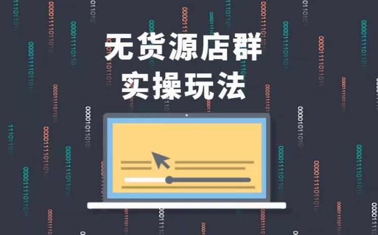 无货源店群实操玩法，蓝海选品的独特思路，店群软件操作方法（45节视频课）-599资源坊