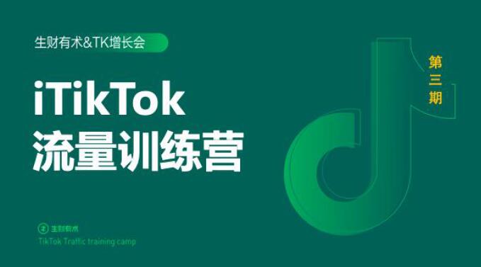 2020最新TikTok流量增长训练营（完结）附PPT-599资源坊