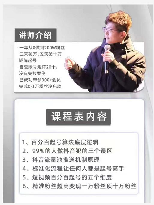 孤狼抖音矩阵2022新课：账号定位/变现逻辑/IP打造/案例拆解-599资源坊