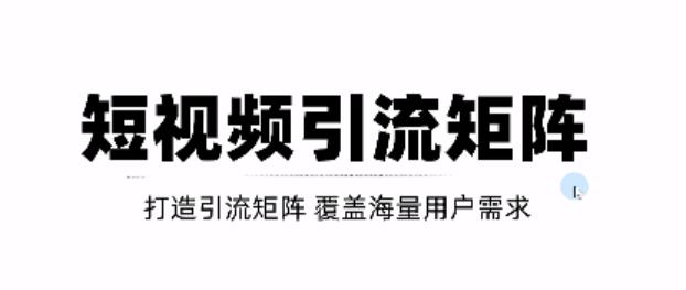 短视频引流矩阵打造，SEO+二剪裂变，效果超级好！【视频教程】-599资源坊