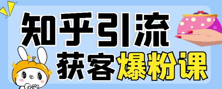 2022船长知乎引流+无脑爆粉技术：每一篇都是爆款，不吹牛，引流效果杠杠的-599资源坊