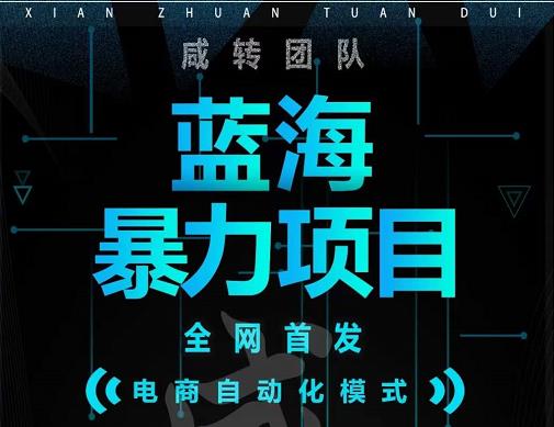 引流哥蓝海暴力躺赚项目：无需发圈无需引流无需售后，每单赚50-500（教程+线报群)-599资源坊