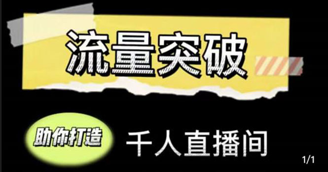 直播运营实战视频课，助你打造千人直播间（14节视频课）-599资源坊