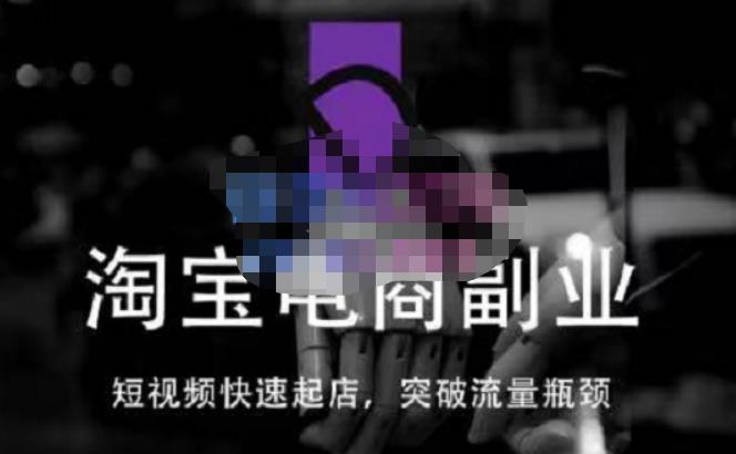 蓝Sir派·淘宝短视频快速起店，替代传统搜索方式，学会做一个不一样的淘宝店-599资源坊