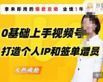 0基础上手视频号打造个人IP和签单增员,保险从业者即学即用的视频号爆款攻略,助你变现百万保费-599资源坊