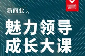 张琦·新商业魅力领导成长大课2023新版,高效管理必修课(30节)-599资源坊
