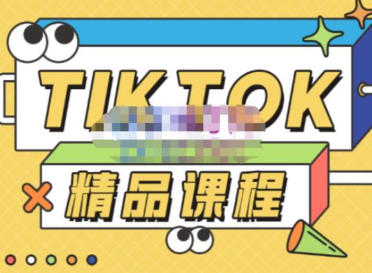 电商孵化中心·TikTok精品课程，教你玩转海外抖音，低成本创业，带您从0开始玩转TikTok-599资源坊