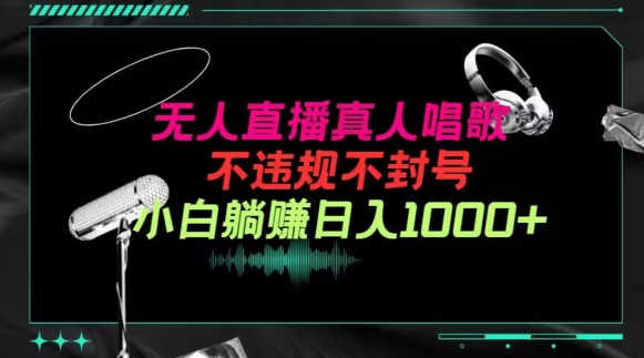 抖音24小时无人直播音乐，不违规，不封号纯撸音浪，小白实操当天日入1000+【揭秘】-599资源坊