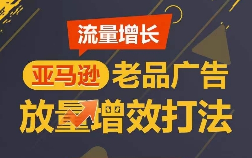 流量增长 亚马逊老品广告放量增效打法，短期内广告销量翻倍-599资源坊