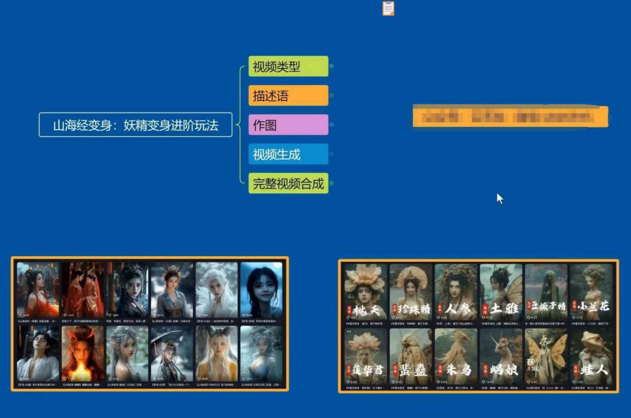 云天AI山海经变身视频教程，妖精变身进阶保姆级教学-599资源坊