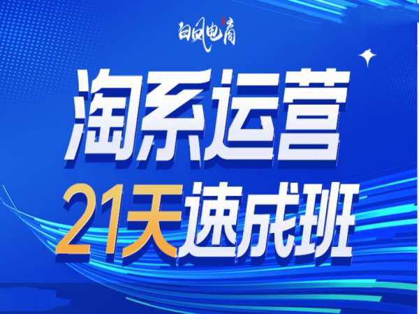 淘系运营21天速成班35期，年前最后一波和2025方向-599资源坊