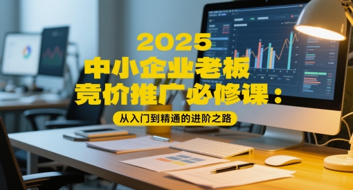 2025中小企业老板竞价推广必修课：从入门到精通的进阶之路-599资源坊