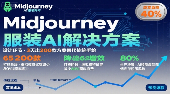 AI在服装领域的运用，使用midjourney做服装辅助企业降低成本-599资源坊