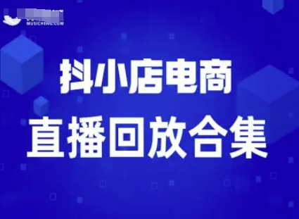 短视频电商：抖小店变现从0到盈利过直播回放-599资源坊