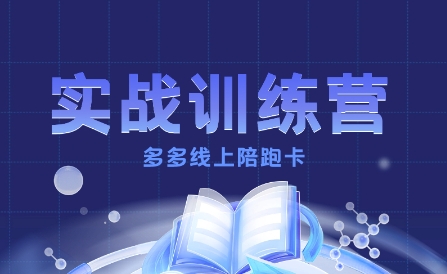 多多实战训练营，从0到1打造一个真正賺钱的店铺-599资源坊
